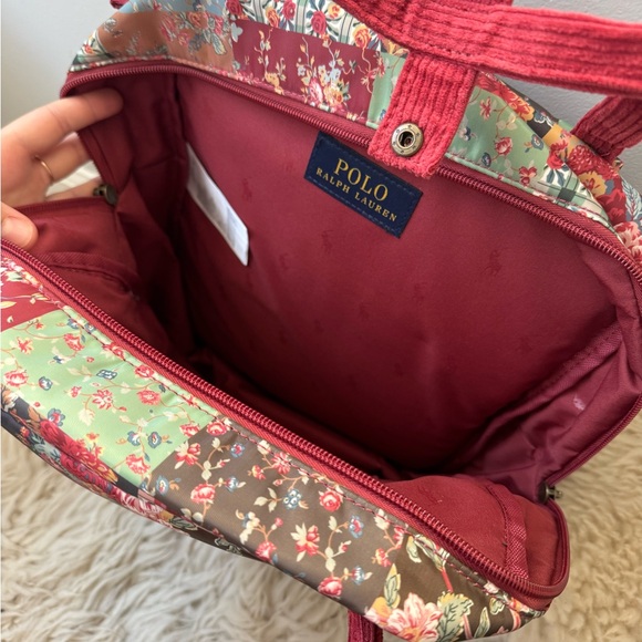 NWT Ralph Lauren Patchwork Backpack - Picture 7 of 8